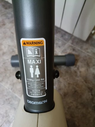 Bici Estática Domyos VM230 Decathlon