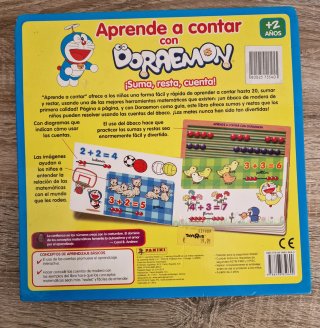 Libro Didáctico Aprende a Contar con Doraemon + Áb