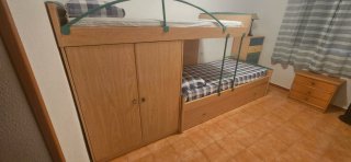 Dormitorio juvenil completo