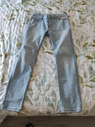 Pantalones vaqueros claros Mango