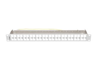 Patch panel Lanberg 48 + 32 Keystone CAT6 FTP