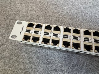 Patch panel Lanberg 48 + 32 Keystone CAT6 FTP