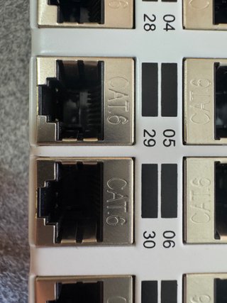 Patch panel Lanberg 48 + 32 Keystone CAT6 FTP
