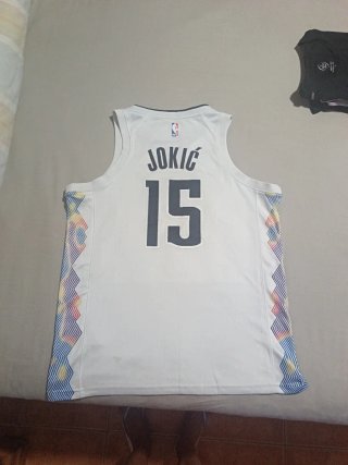 Camiseta Denver Nuggets 5280 Nike Talla M