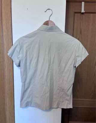 Camisa El Caballo Beige Manga Corta