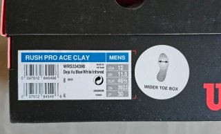 Zapatillas Tenis y Pádel Wilson Rush Pro Ace 46