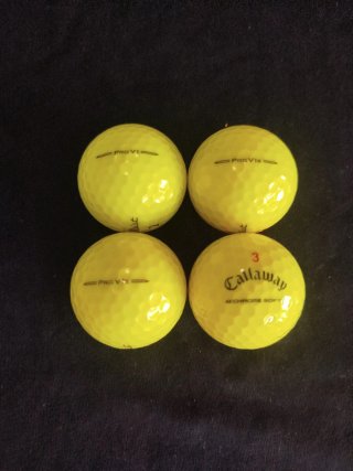 25 Bolas de Golf Titleist y Callaway Grado A