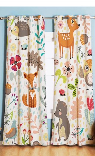 Cortinas Infantiles Bosque Encantado