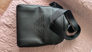 Bolso Hombro Armani Negro