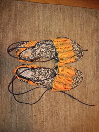 Sandalias Bimba y Lola Talla 38 Naranja