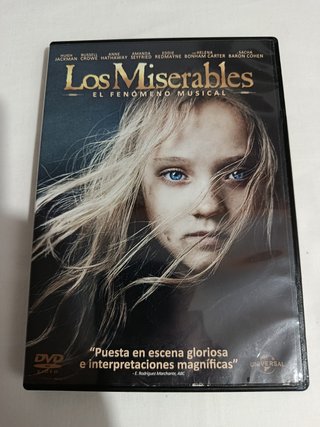 DVD Los Miserables El Fenómeno Musical