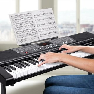 Teclado Musical Electrónico de 61 Teclas con Sopor