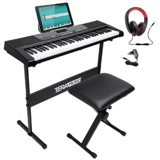 Teclado Musical Electrónico de 61 Teclas con Sopor