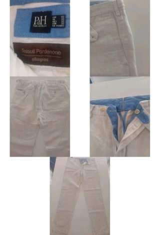 Pantalón Pedro del Hierro blanco T42