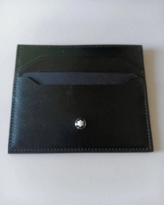 Tarjetero Montblanc Negro Meisterstück 6 tarjetas