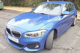 BMW Serie 120D Azul  5 puertas en perfecto estado