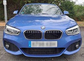 BMW Serie 120D Azul  5 puertas en perfecto estado