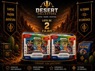 2x Pokémon Colección Ilustración Primer Compañero