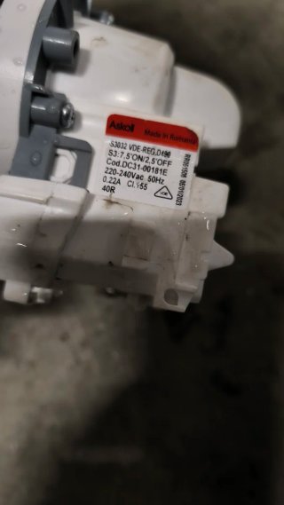 Bomba desagüe lavadora Samsung
