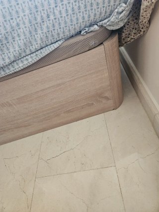 Letto con contenitore 135x190 grande capacità ottimo stato