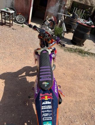 KTM EXC SIXDAYS 250CC 2T Naranja/Morado