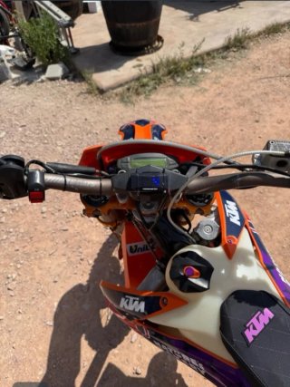 KTM EXC SIXDAYS 250CC 2T Naranja/Morado