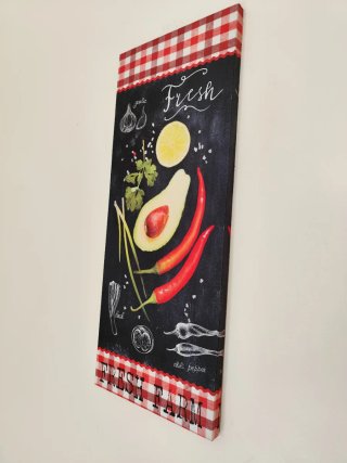 Lote 4 Painéis Decorativos - Fresh Farm