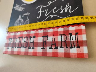 Lote 4 Painéis Decorativos - Fresh Farm