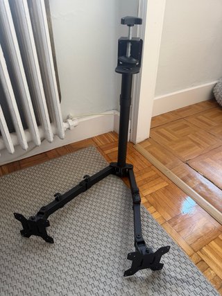 Soporte Doble Monitor Brazo VESA Escritorio