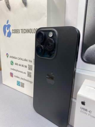 IPHONE 15 PRO BATERIA 100% IMPOLUTO GARANTIA