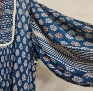 Kimono Zara estampado bordado talla única