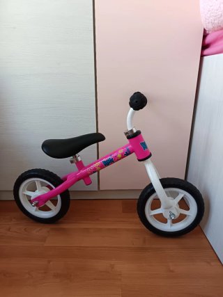 Bici sin pedales Nancy rosa