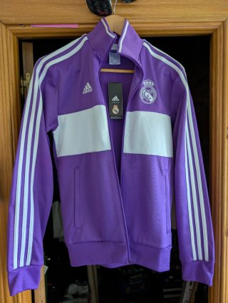 Chaqueta Adidas Real Madrid Morada Talla XS