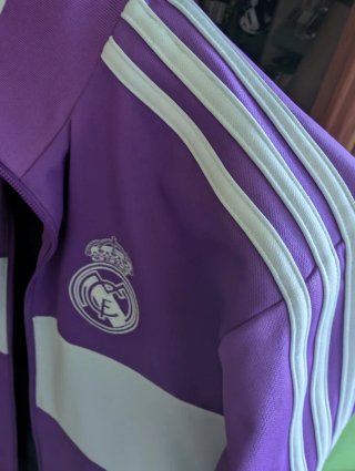 Chaqueta Adidas Real Madrid Morada Talla XS