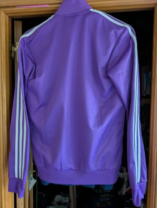 Chaqueta Adidas Real Madrid Morada Talla XS