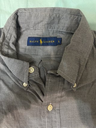 Camisa Polo Ralph Lauren Azul Talla L