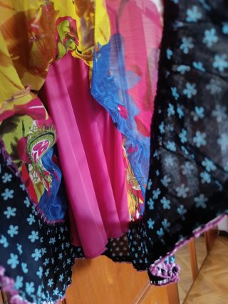 Vestido Desigual Talla 36 Estampado