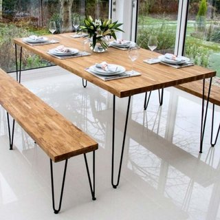 Juego de 4 patas para mesa de comedor escritorio m
