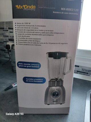 Batidora Mx Onda MX-BBE2120 1000W