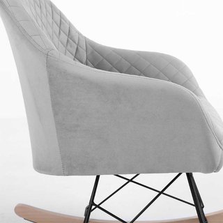 Sillón Silla Mecedora Relax base Deslizante Escand