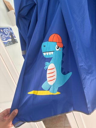 Chubasquero infantil niño dinosaurio