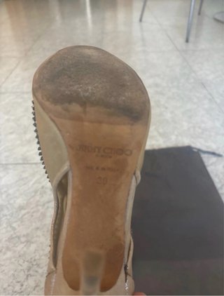 Botines Jimmy Choo Beige Talla 39