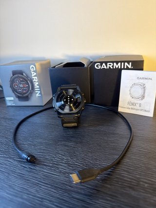 Garmin Fenix 8 51mm Solar Zafiro