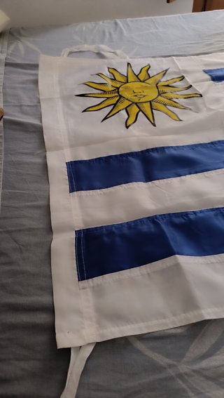 Bandera de Uruguay con Sol de Mayo