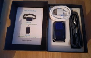 Tesoro GPS Tracker Mini G12P Perros Gatos