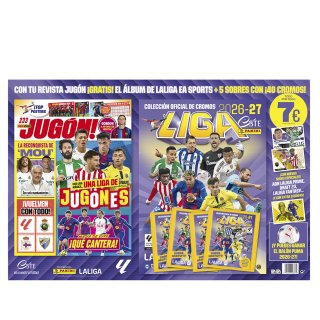Álbum Panini La Liga ESTE 2026 + 5 Sobres