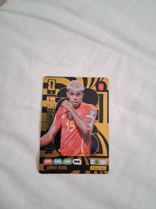Lamine Yamal Golden Baller Adrenalyn XL Mund.2026