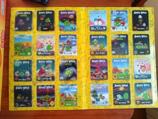 Álbum Angry Birds y Cartera Angry Birds