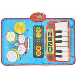Tappeto Musicale Da Pavimento O Tavolo 70x45cm Mus