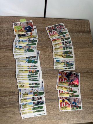 Lote 58 Cromos Panini Liga Este 16-17